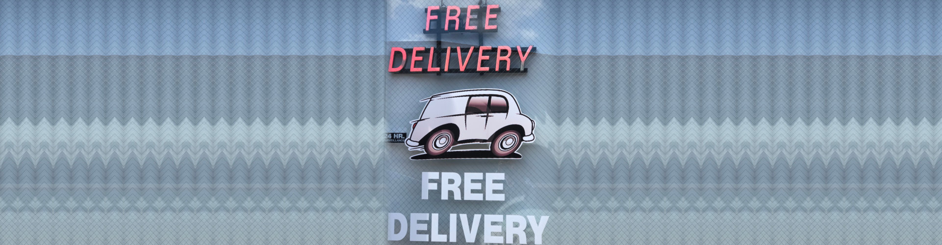free delivery poster